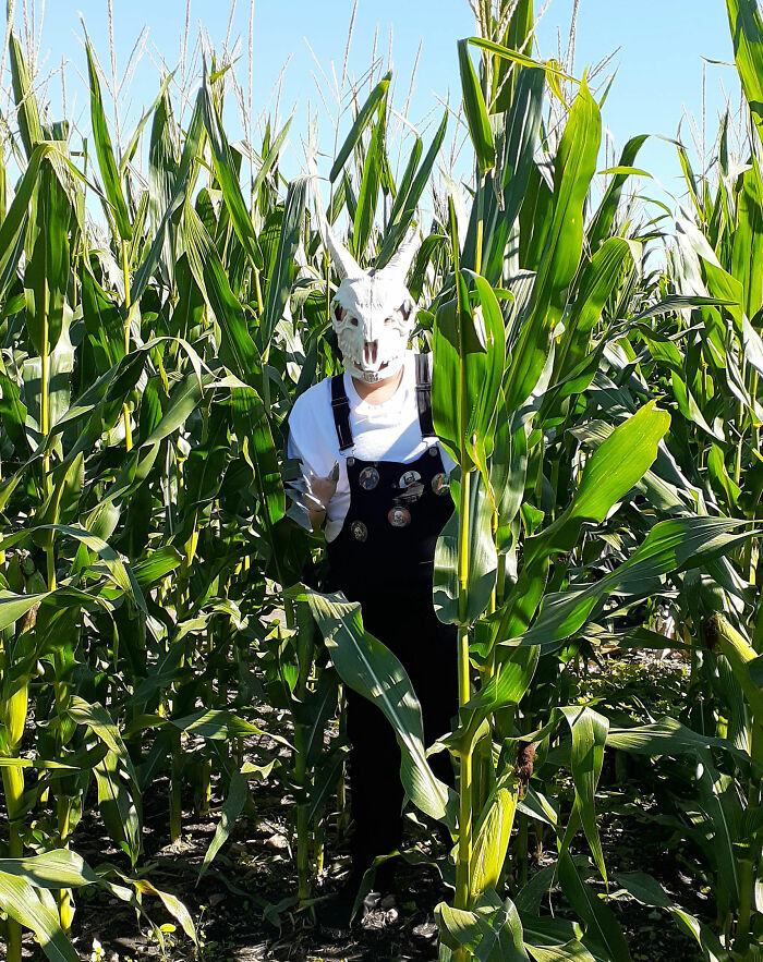 My Kids Costume. We Did A Mini Shoot In The Corn Maze