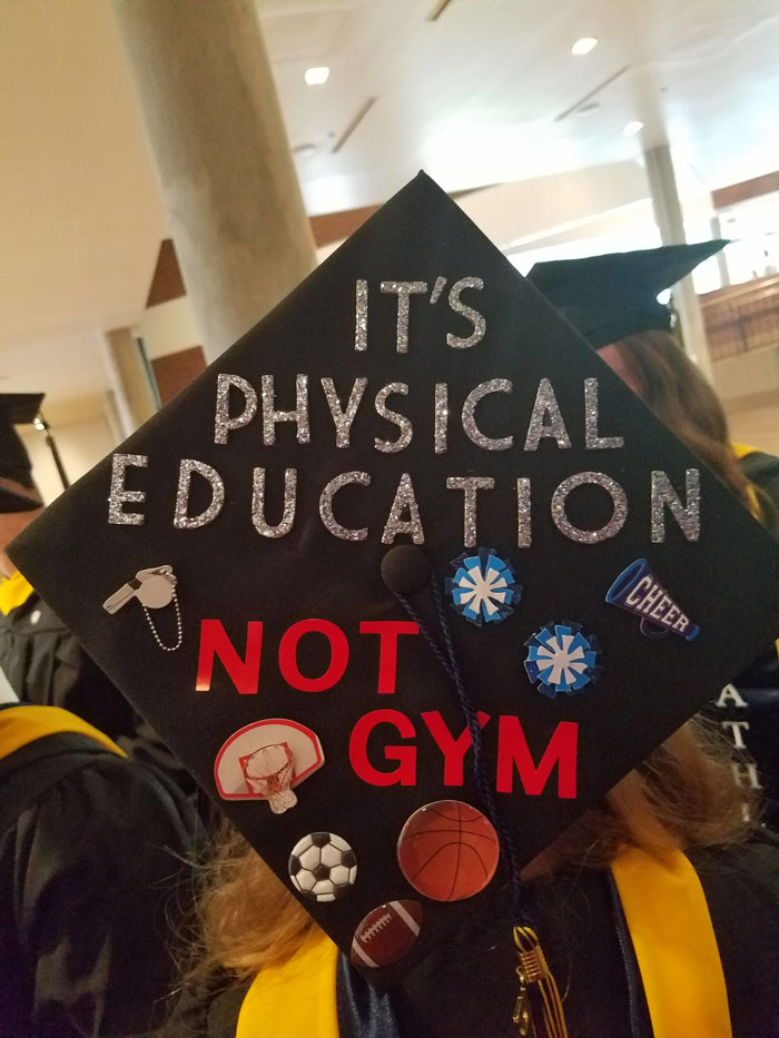 Best Cap Ever At TCNJ Graduation