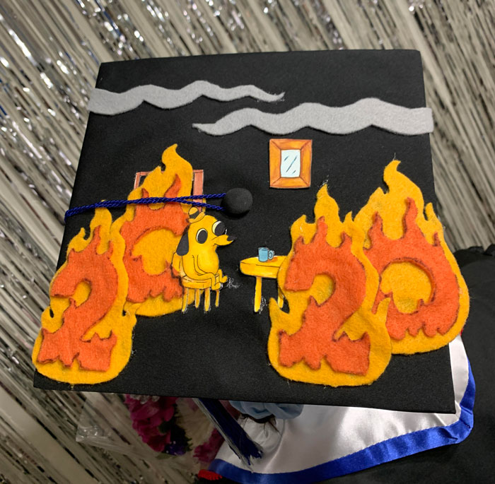 My GF’s Graduation Cap