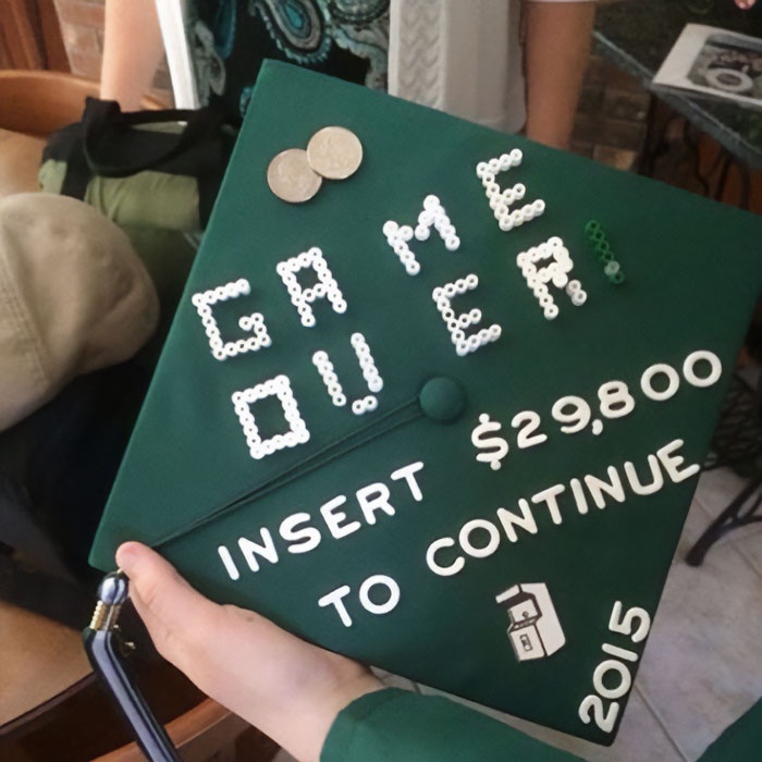 Check these funny graduation caps for inspo! 