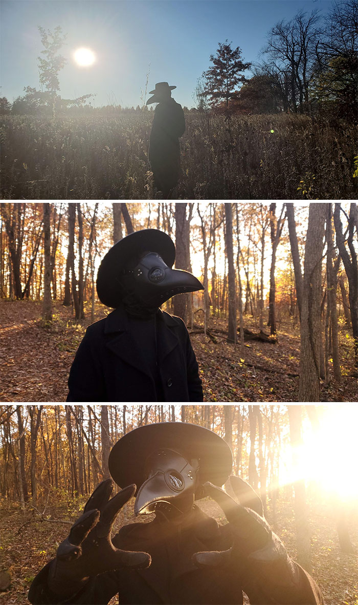 It's 2020, So Of Course I Had To Be A Plague Doctor