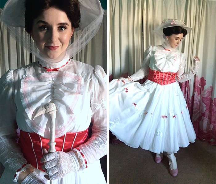 My Halloween Costume: Mary Poppins! Been Working On It All Summer In Quarantine