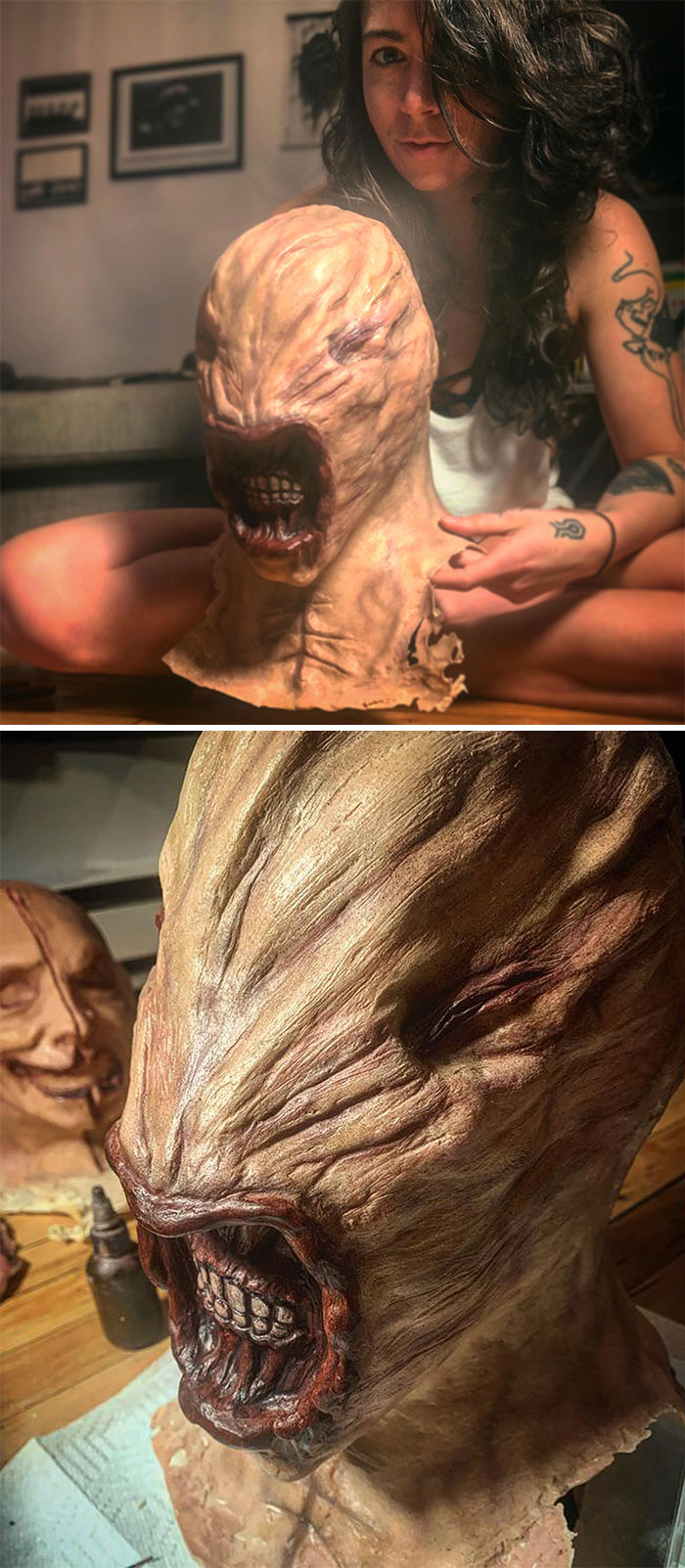 On My 3rd Round Of Detailing My New Chatterer Mask-Thought I Would Share The Progress So Far