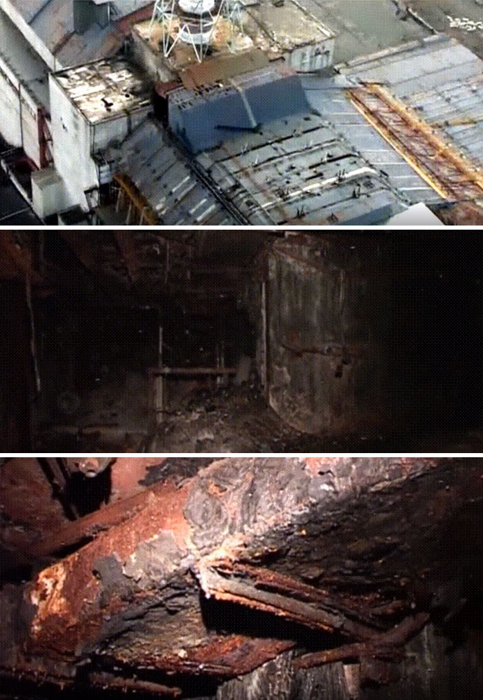 Inside Chernobyl Reactor No.4