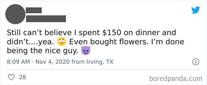 Yes, Because Paying For Someone’s Food On A Date Means That You’re Entitled To Get Some