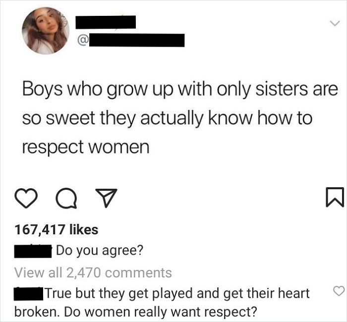 He's So Done Being Nice And Respecting Women