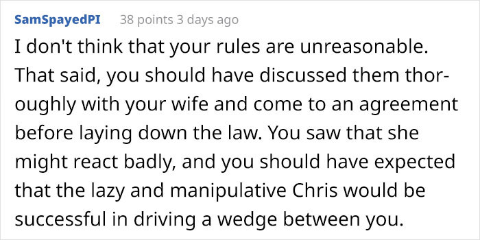 Son Expects He Can Freeload Off His Parents After Moving Back In With Them - Flips Out When Dad Introduces Some New Rules Son Expects He Can Freeload Off His Parents After Moving Back In With Them - Flips Out When Dad Introduces Some New Rules