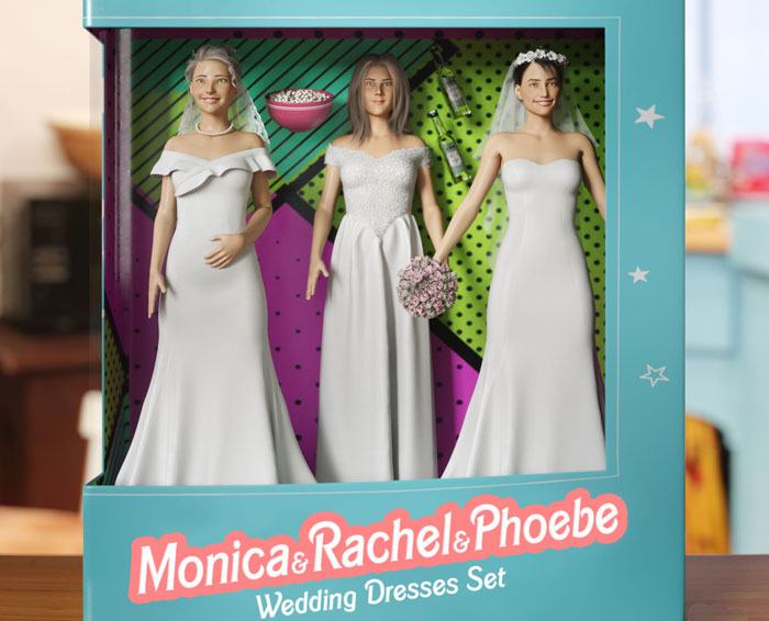 The Toy Zone Hired A Designer To Create ‘Friends’ Barbie Dolls, And They Delivered