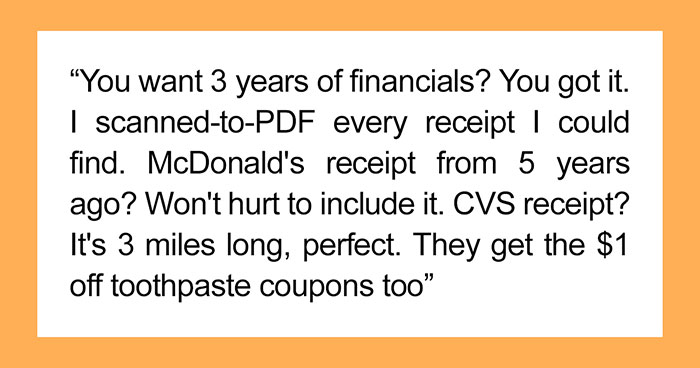 People On The Internet Laugh At This Guy’s Revenge Plan After His Ex-Wife’s Divorce Lawyer Asks For 3 Years Of Complete Financials