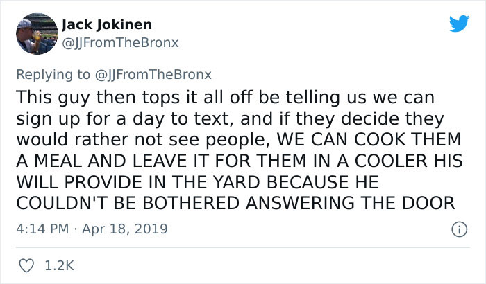 Entitled Couple Wants Neighbors To Cook For Them And Do Their Housework Because They Are Having A Baby, Get Slammed On Twitter Entitled Couple Wants Neighbors To Cook For Them And Do Their Housework Because They Are Having A Baby, Get Slammed On Twitter