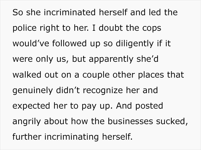'Celebrity' Acts Like A Jerk At A Restaurant And Refuses To Pay The Bill 'Cause She's Famous, They Call The Police 'Celebrity' Acts Like A Jerk At A Restaurant And Refuses To Pay The Bill 'Cause She's Famous, They Call The Police
