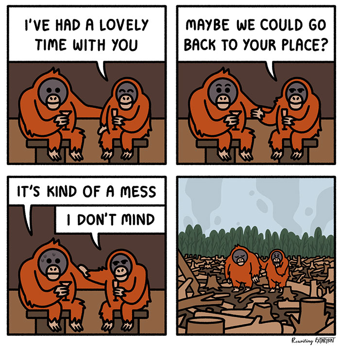 Well-Known Comic Artists And Celebs Raise Awareness About What Endangers Animals In The Hope Of ‘Rewriting Extinction’ (9 Comics) Well-Known Comic Artists And Celebs Raise Awareness About What Endangers Animals In The Hope Of ‘Rewriting Extinction’ (9 Comics)