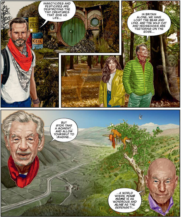 Well-Known Comic Artists And Celebs Raise Awareness About What Endangers Animals In The Hope Of ‘Rewriting Extinction’ (9 Comics) Well-Known Comic Artists And Celebs Raise Awareness About What Endangers Animals In The Hope Of ‘Rewriting Extinction’ (9 Comics)