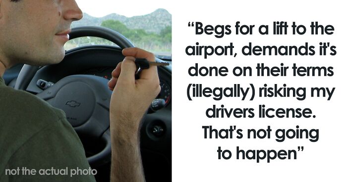 Family Friend’s Sons Refuse To Wear Seatbelts On The Way To The Airport, Miss Their Flight