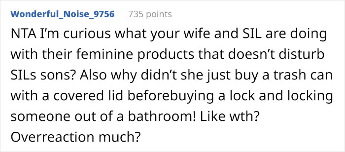 Man Gets Into An Argument With His SIL After She Refused To Let His Daughter Use The Bathroom
