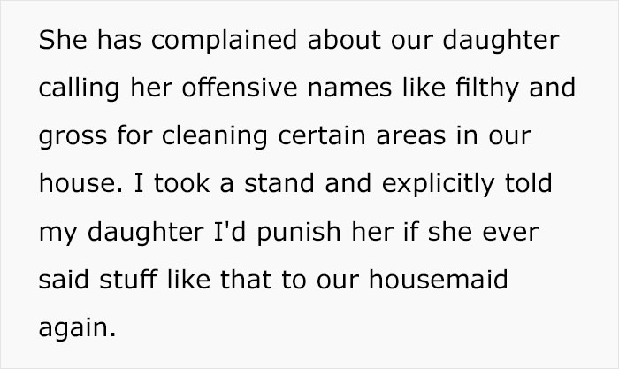 "Am I The [Jerk] For Making My Daughter Sleep In The Backyard After What She Did To Our Housemaid?"