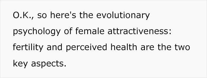 Guy On Tiktok Explains What Straight People Find Attractive In The Opposite Sex Using Evolutionary Theory Guy On Tiktok Explains What Straight People Find Attractive In The Opposite Sex Using Evolutionary Theory