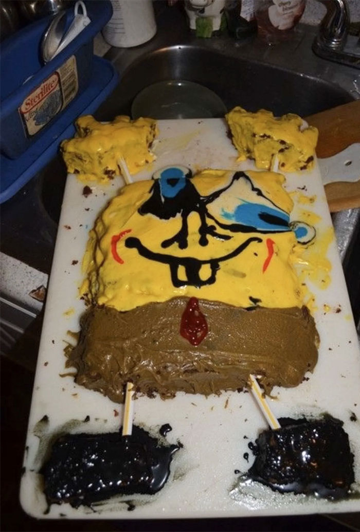 A Spongebob Cake