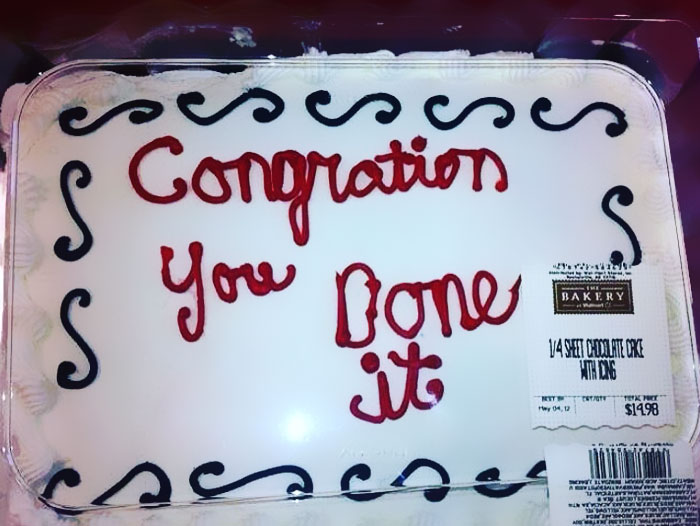 Congratulations, You’ve Done It