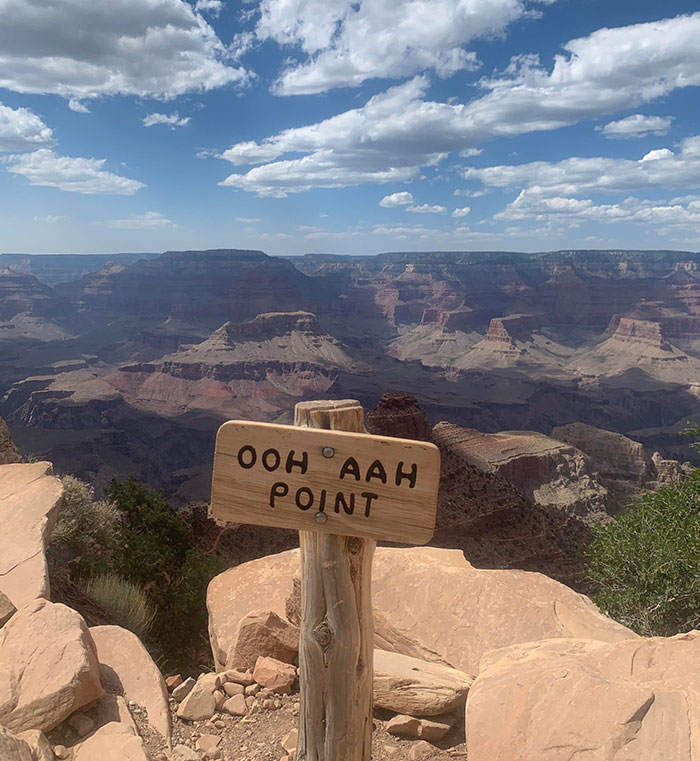 Great View With A Fitting Name At The Grand Canyon
