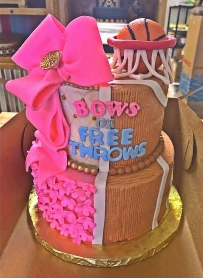 Gender Reveal Cake...