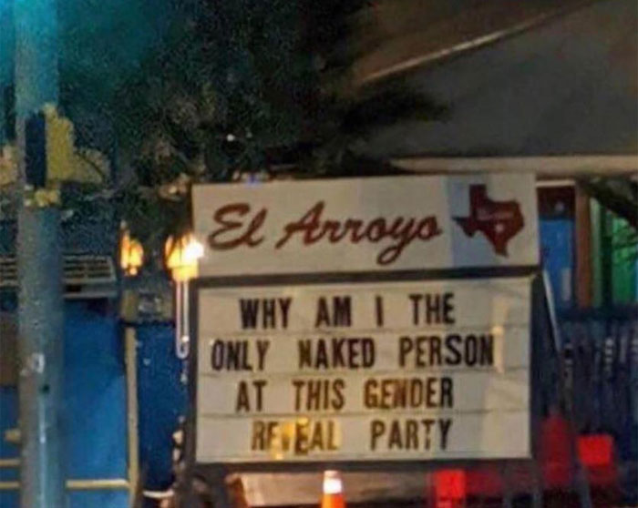 Blursed Gender Reveal