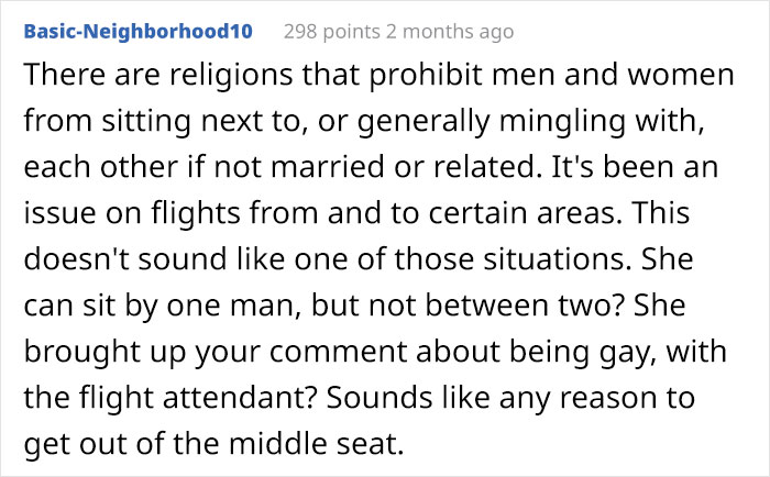 Guy Sparks Drama On Plane After Refusing To Switch Seats To Accommodate Woman's 'Religious Beliefs'