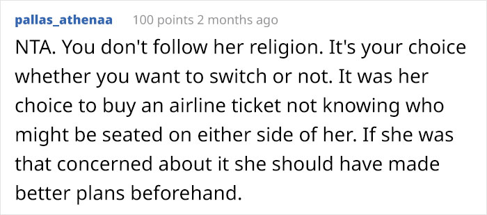 Guy Sparks Drama On Plane After Refusing To Switch Seats To Accommodate Woman's 'Religious Beliefs'