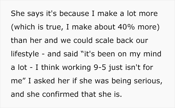 Woman Tells Her Fiancé She Wants To Be A Stay-At-Home Wife, And They Get Into A Heated Argument Woman Tells Her Fiancé She Wants To Be A Stay-At-Home Wife, And They Get Into A Heated Argument