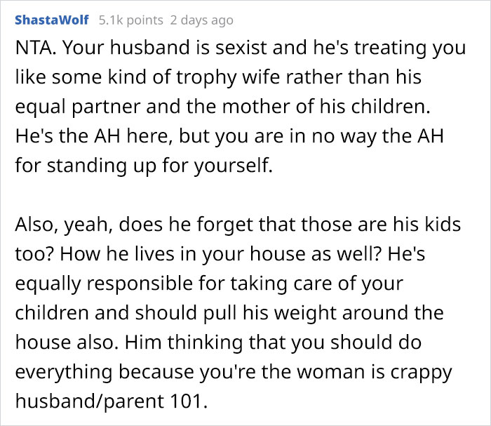 Husbands Nags His Wife And Mom Of 3 For Not Taking Care Of Her Looks Until She Blows Up During Family Dinner And Puts Him In His Place Husbands Nags His Wife And Mom Of 3 For Not Taking Care Of Her Looks Until She Blows Up During Family Dinner And Puts Him In His Place