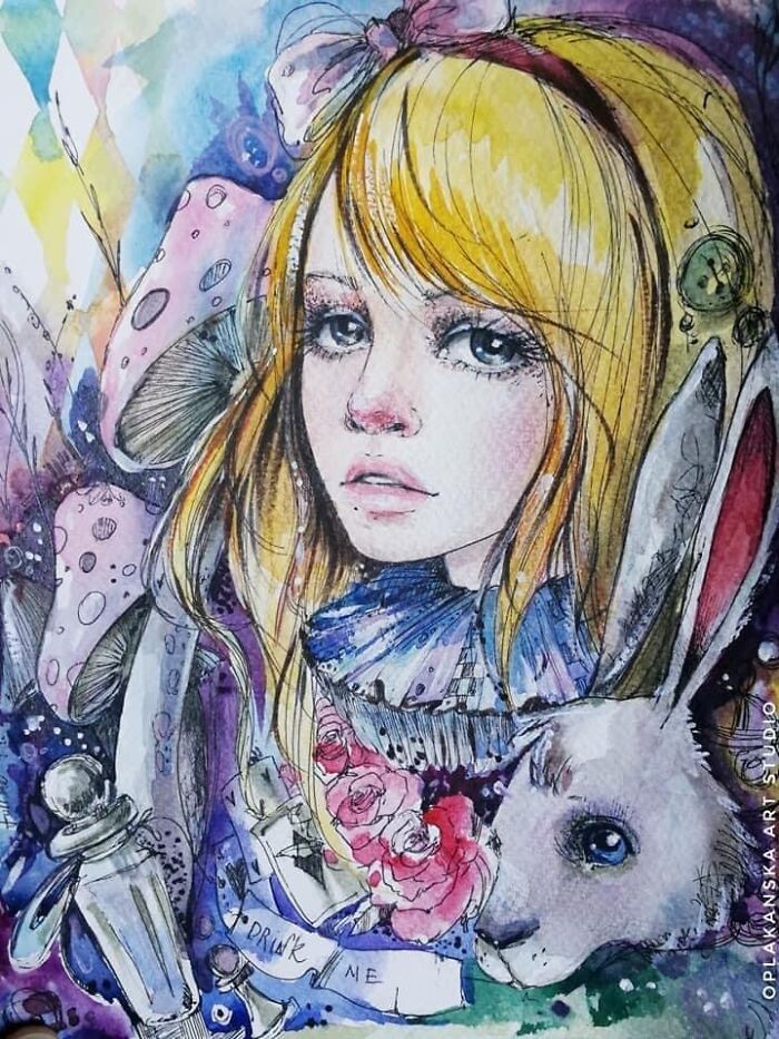 I Create Original And Digital Drawings Of Dolls