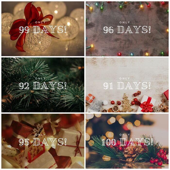 I Make Christmas Countdown Backgrounds That I Change Every Day…. I Really Love Christmas!!! 🎄