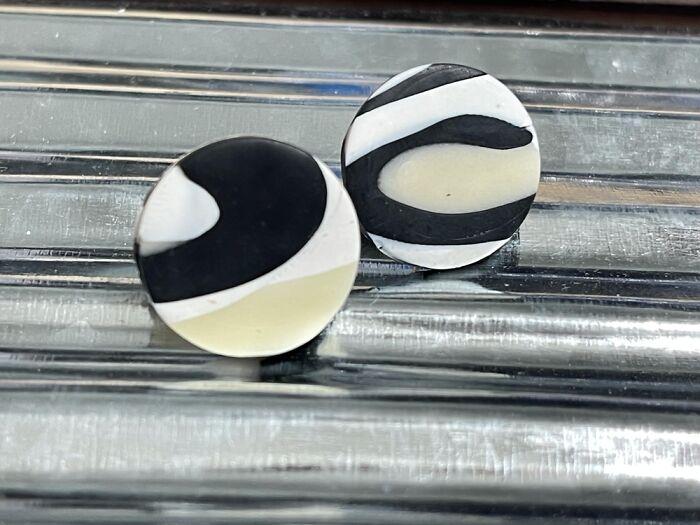 Polymer Clay Earrings - Fall / Halloween