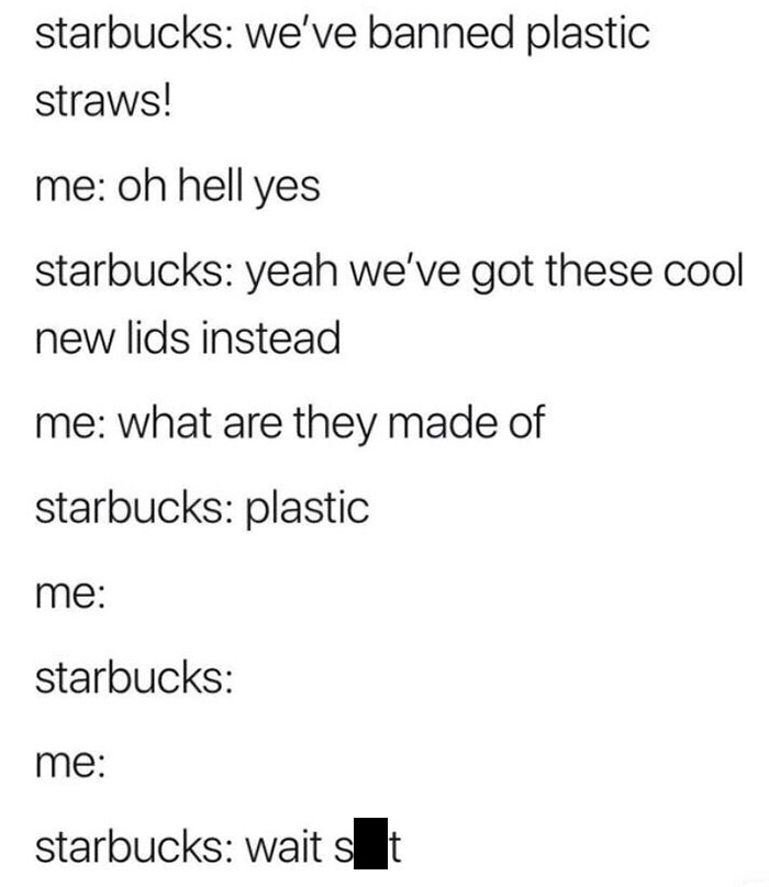 Starbucks Bans Plastic Straws