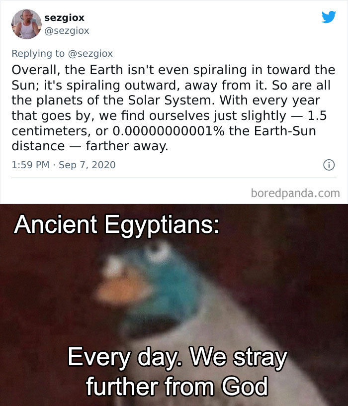 I Saw This On R/Memes And Was Wondering How Far This Will Take Us From The Sun By The Time It Swallows Earth