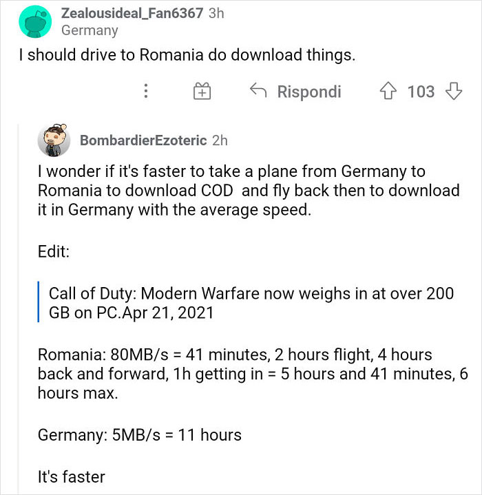 Shows Us That Germany Has Bad Average Connection Speeds