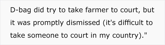 Rude Lawyer Kept Parking In This Farmer's Driveway, So He Used His Cow's 'Skills' To Teach Him a Lesson Rude Lawyer Kept Parking In This Farmer's Driveway, So He Used His Cow's 'Skills' To Teach Him a Lesson