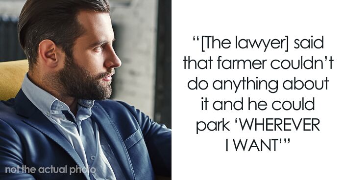 Rude Lawyer Kept Parking In This Farmer’s Driveway, So He Used His Cow’s ‘Skills’ To Teach Him a Lesson