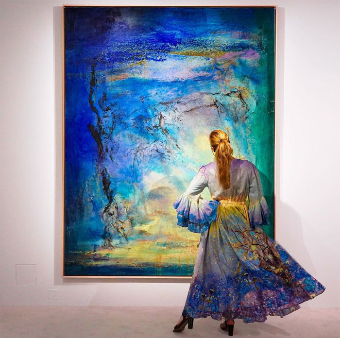 Zao Wou-Ki: Ciel - 12.01.2004, 2004