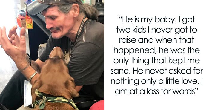 Homeless Man Sheds Tears After Having A Wholesome Reunion With His Missing Labrador