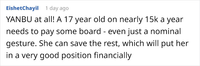 Mom Asks Her Working Teen Daughter To Start Paying For Household Expenses, Is Left Feeling Like 'The Worst Mom In The World' Mom Asks Her Working Teen Daughter To Start Paying For Household Expenses, Is Left Feeling Like 'The Worst Mom In The World'
