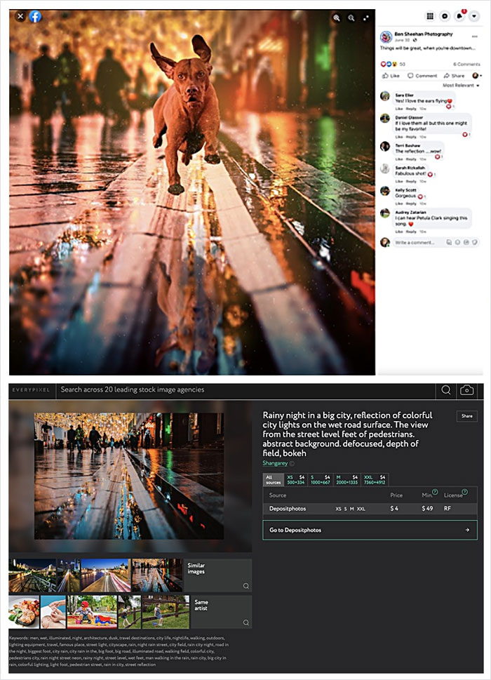 Photographer Caught Photoshopping His Photos From Stock Pictures, Denies Everything Until He's Totally Exposed Photographer Caught Photoshopping His Photos From Stock Pictures, Denies Everything Until He's Totally Exposed