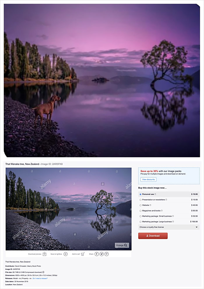 Photographer Caught Photoshopping His Photos From Stock Pictures, Denies Everything Until He's Totally Exposed Photographer Caught Photoshopping His Photos From Stock Pictures, Denies Everything Until He's Totally Exposed