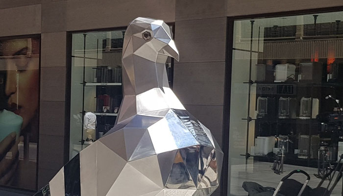 I Didn't Take This Photo, But Here's The Big Pigeon In Rundle Mall