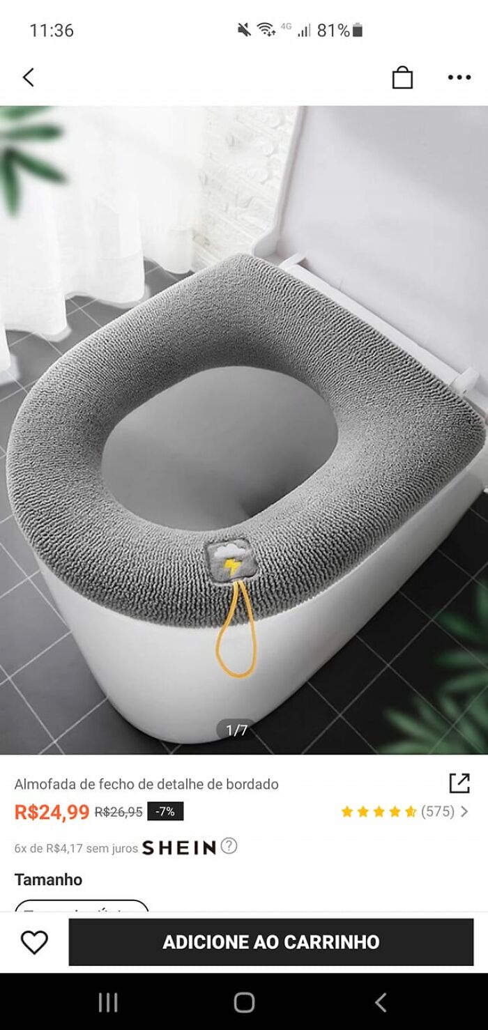 Apparently These Toilet Cushions Are A Thing Now.... Why?