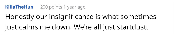 Person Deconstructs The Size Of The Universe So Well, It Makes People Question If Their Existence Even Matters