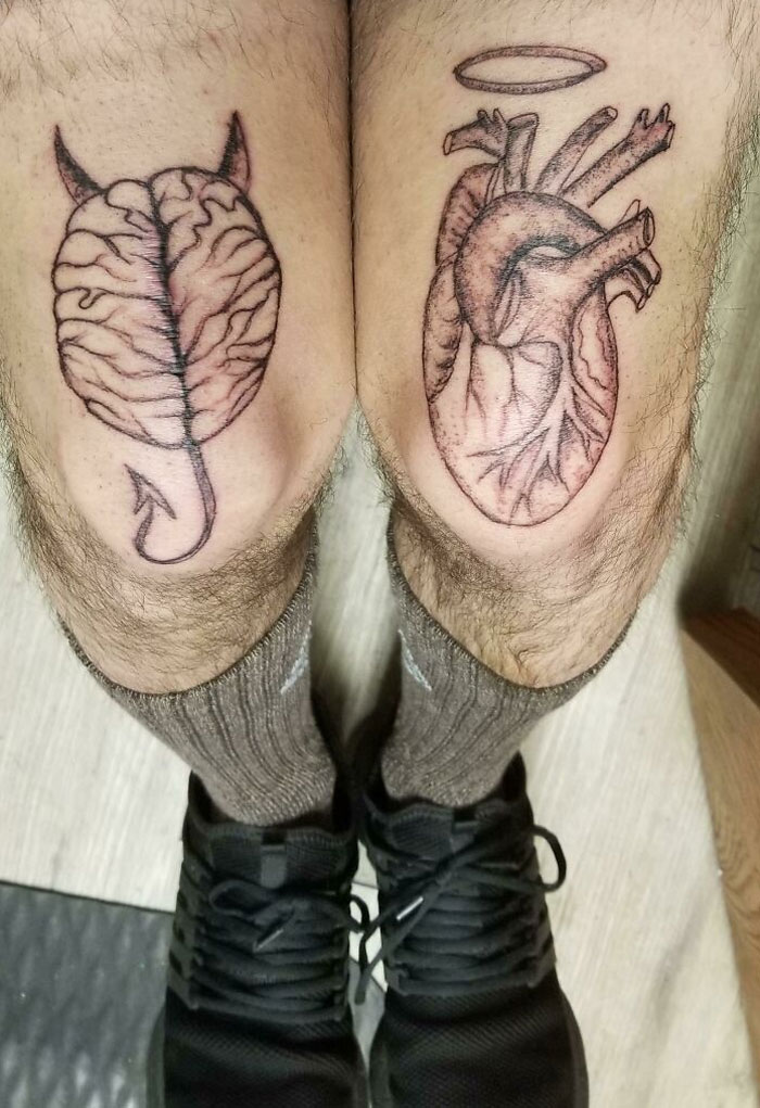 Got Tired Of Seeing My Ugly Scar, So I Covered It Up