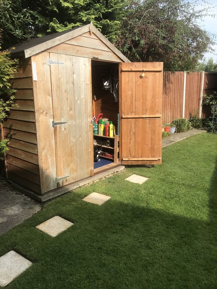 My Shed. Cats Are An Optional Extra