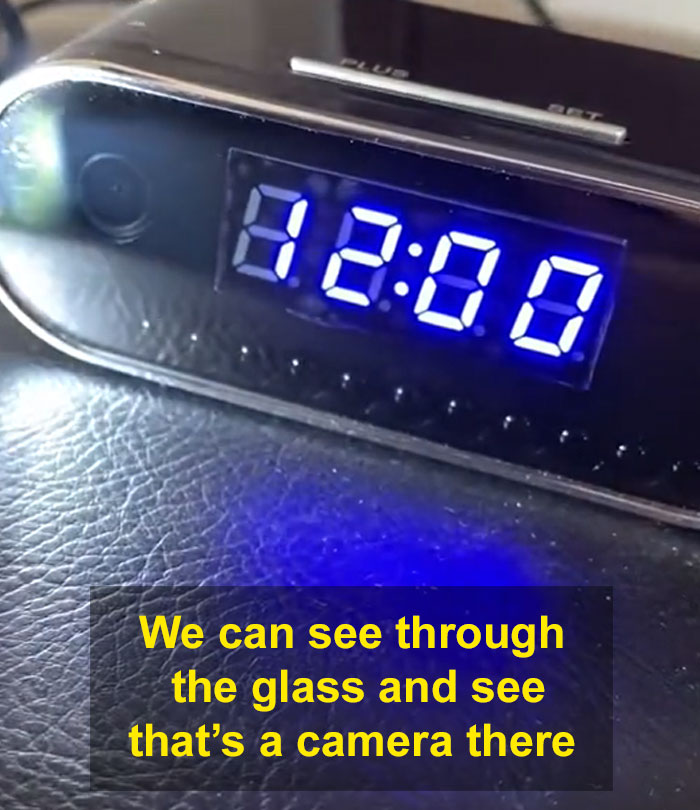 Man Shares How He Inspects Airbnbs For Hidden Cameras And Shares Places Where They Could Be Hidden Man Shares How He Inspects Airbnbs For Hidden Cameras And Shares Places Where They Could Be Hidden