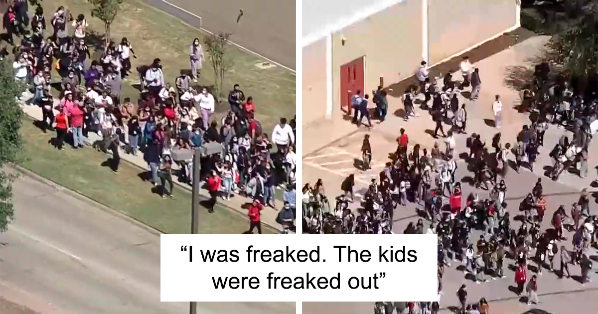 “I Was Freaked. The Kids Were Freaked Out” Students Stage A Massive